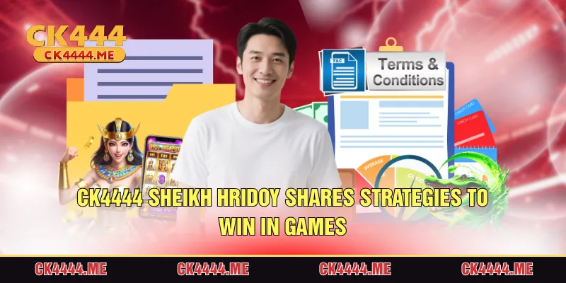 CK4444 Sheikh Hridoy shares strategies to win in games