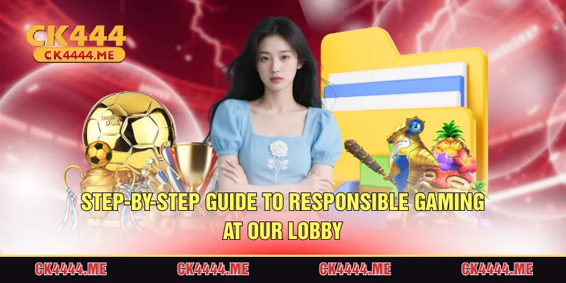 Step-by-step guide to Responsible Gaming at our lobby
