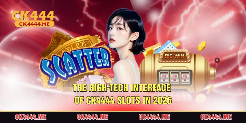 The high-tech interface of CK4444 Slots in 2026