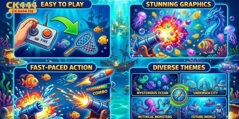 Benefits of Playing Fish Shooting Games Online