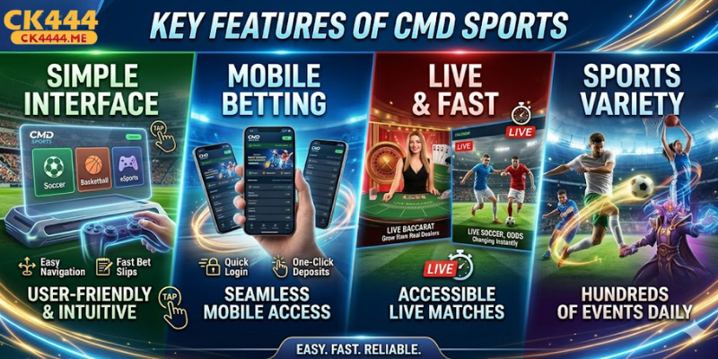 Key Features of CMD Sports