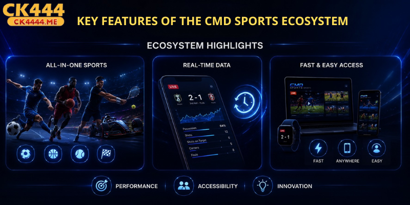 Key Features of the CMD Sports Ecosystem