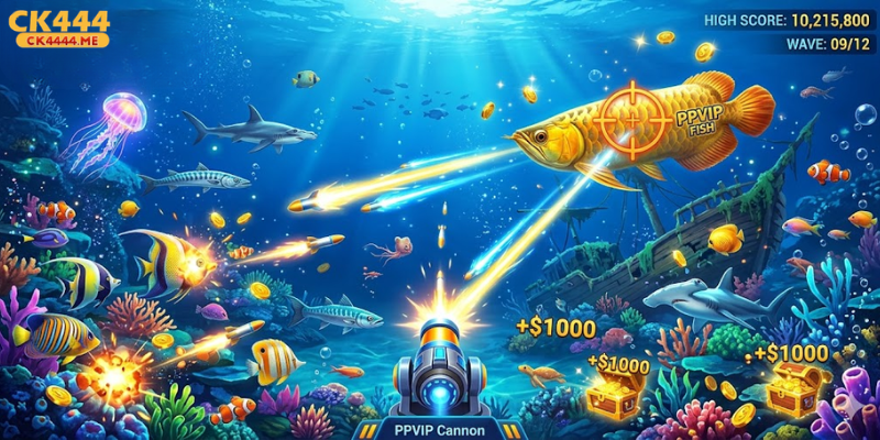 PPVIP Fish is a modern fish shooting game