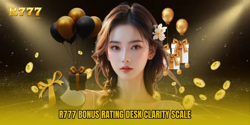 R777 Bonus Rating Desk clarity scale