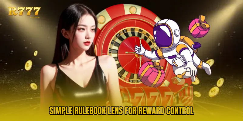 Simple rulebook lens for reward control
